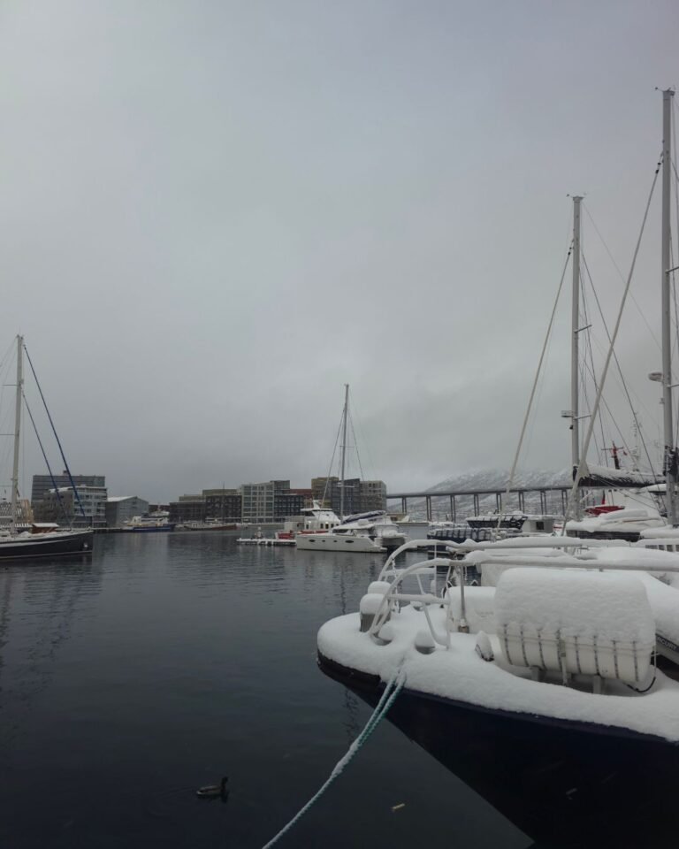 Norway Travel Guide Norway travel guide Tromso Harbour in winter