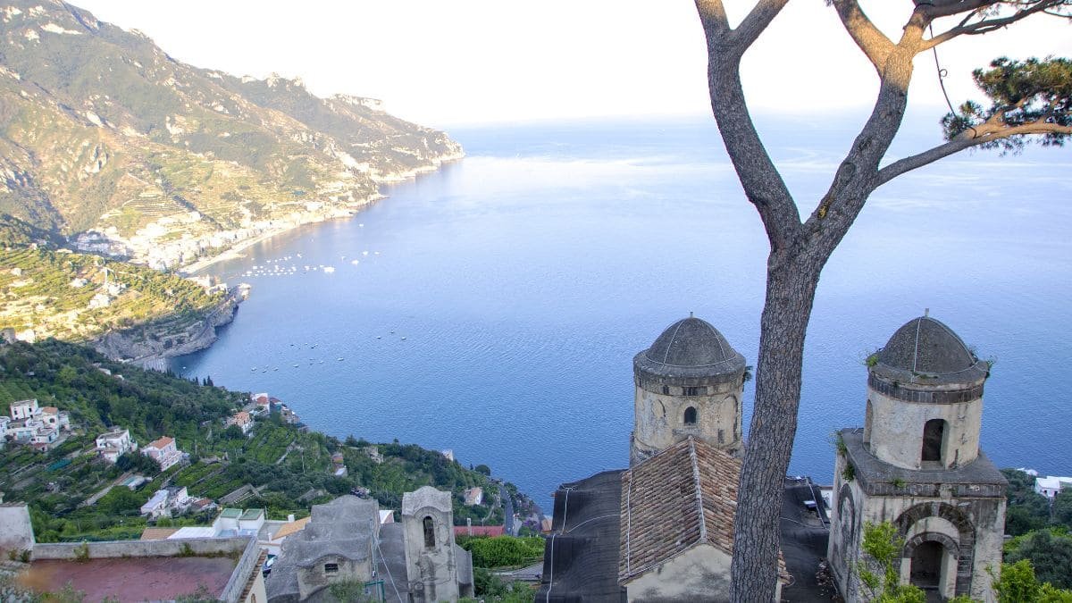Villa Rufolo gardens, Ravello – must-visit spot with stunning sea views.