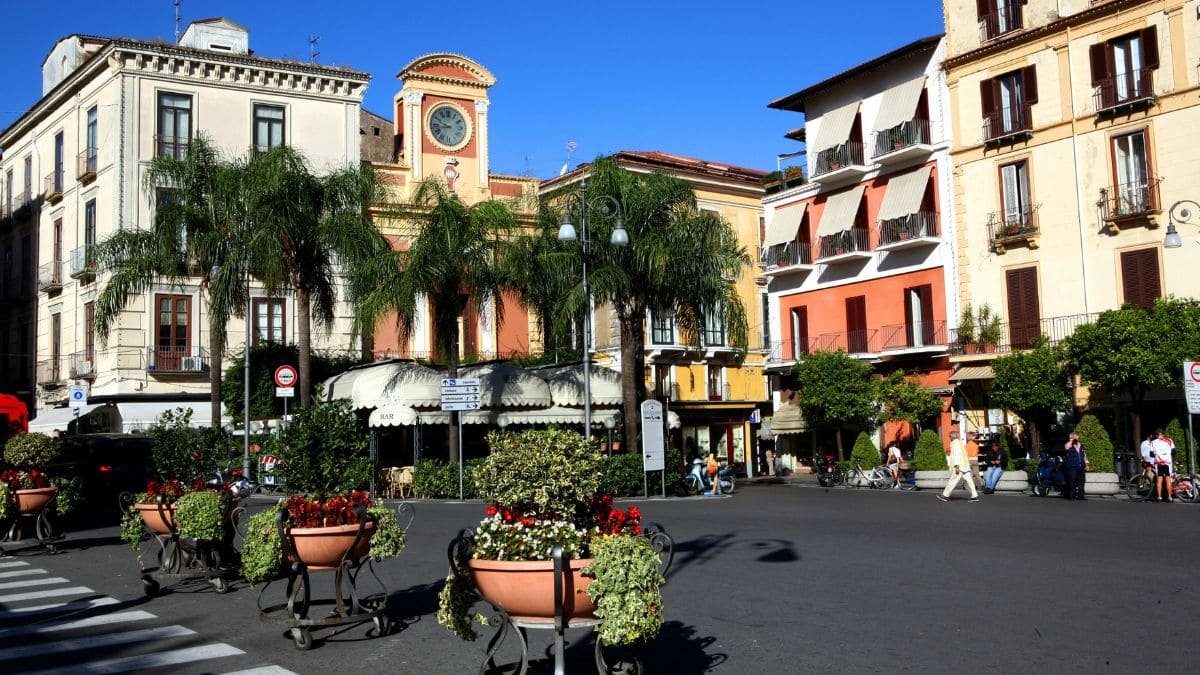 Sorrento, Italy old town – best places to visit along the Amalfi Coast.