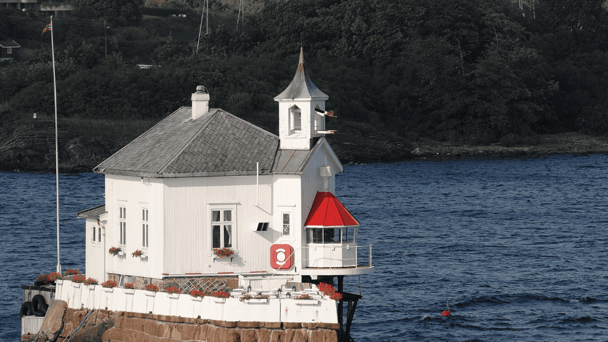 Lindøya fjord Oslo