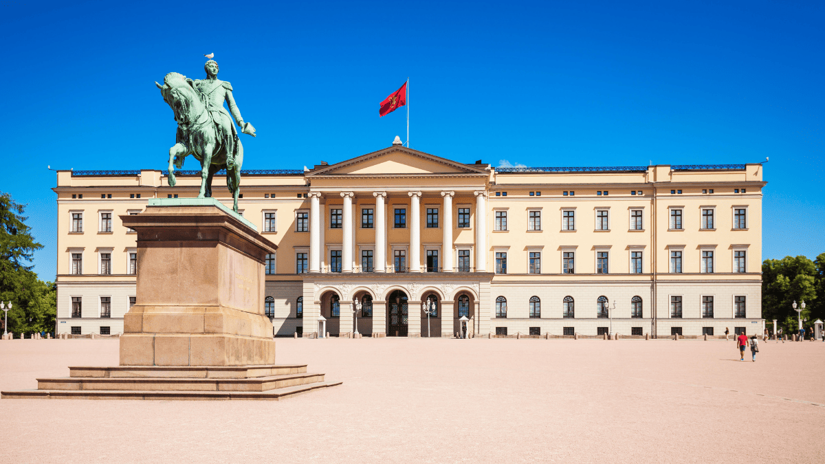 The Royal Palace in Oslo