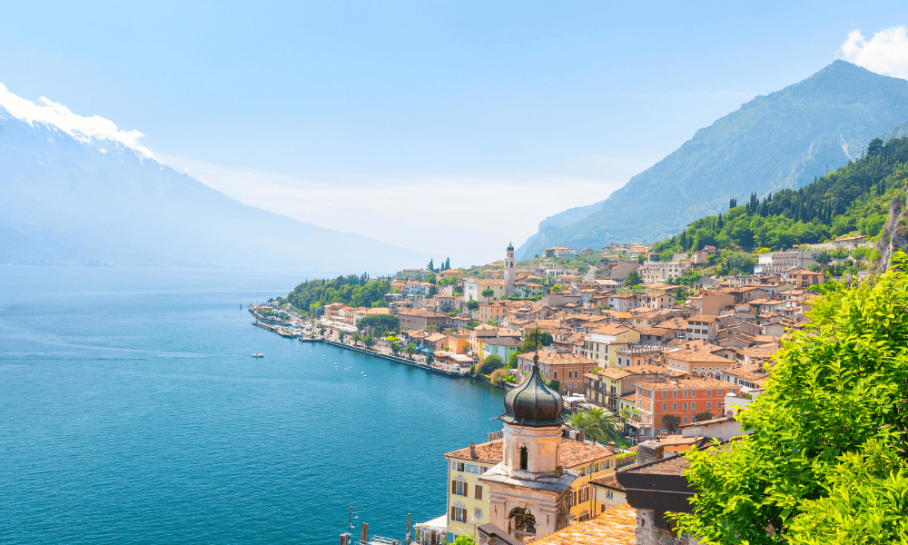 View over Lake Garda, Italy