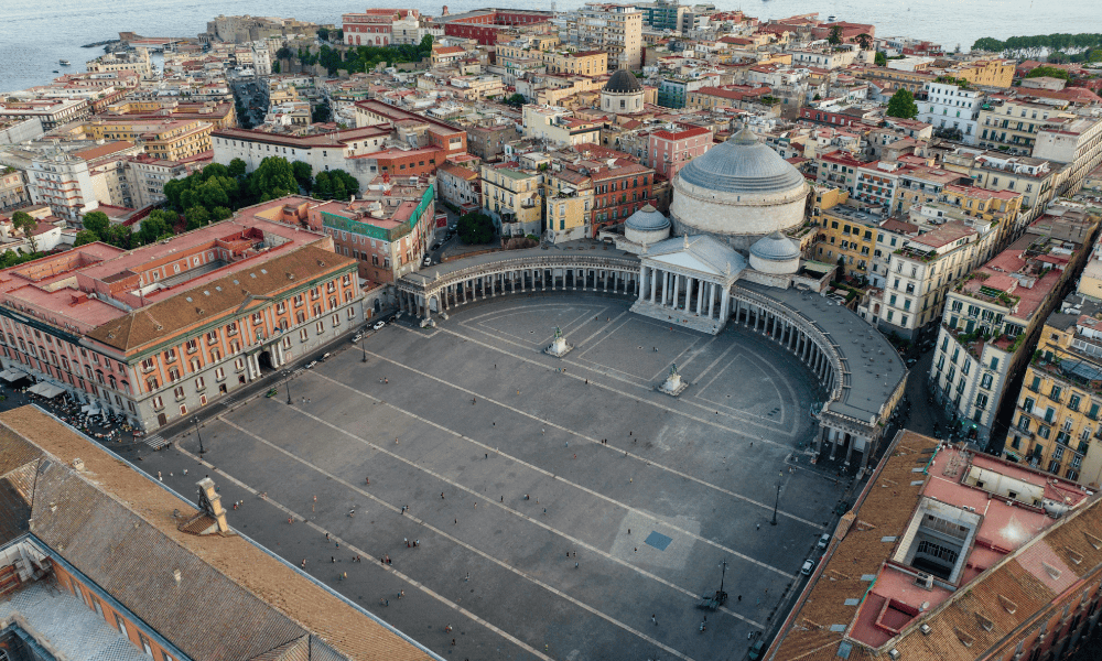 Piazza del Plebiscito from above