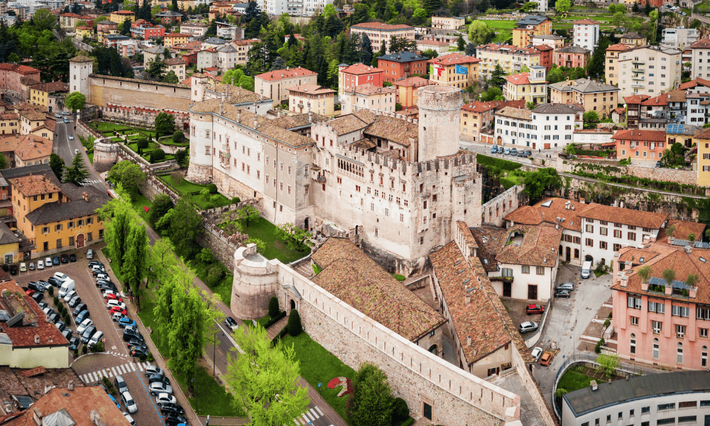 Buonconsiglio Castle in Trento, Italy