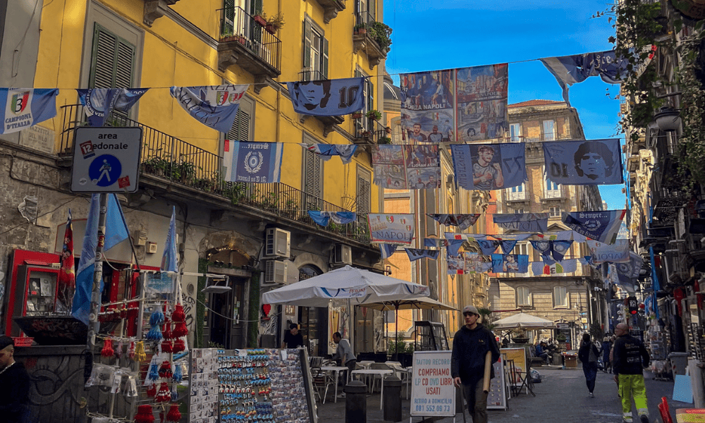 Alleys around Via dei Tribunali, Naples