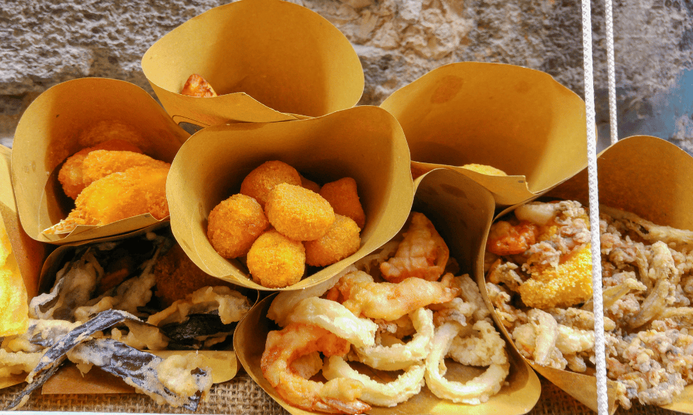 Frittelle (Savory or Sweet Fried Bites) - must eat in Napoli
