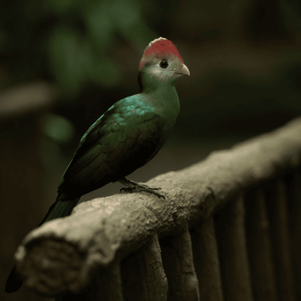 A beautiful colorful bird from Bird Paradise, Mandai, Singapore