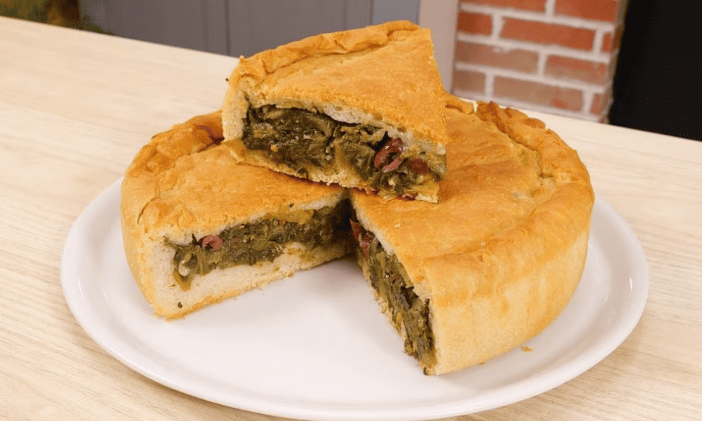 Pizza di Scarole (Escarole Pie)