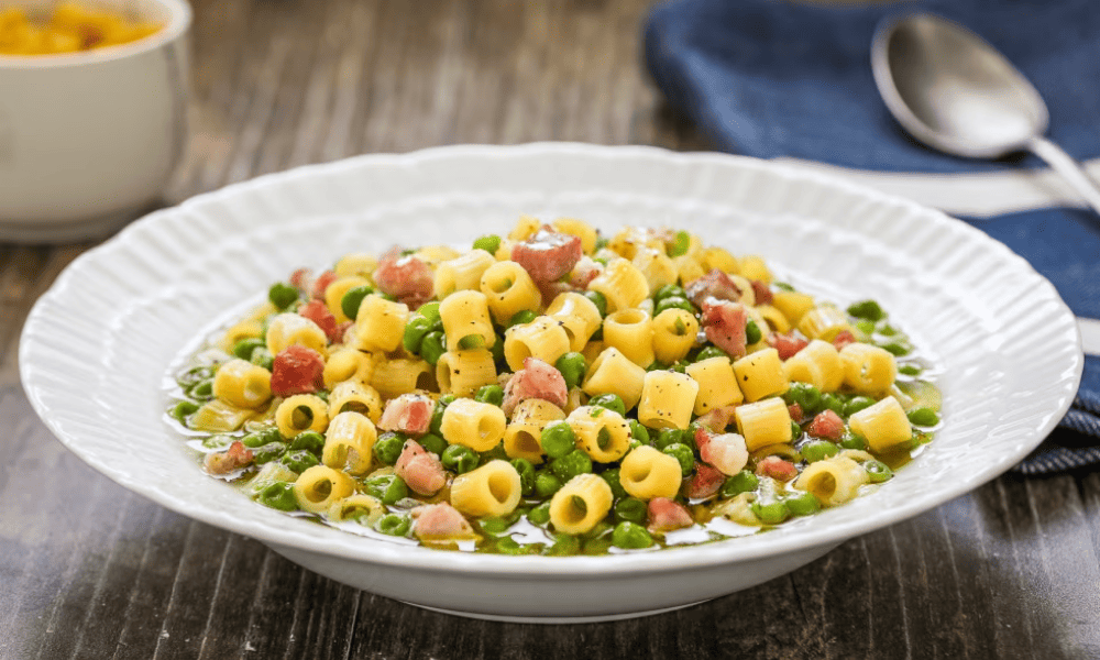 Pasta e Piselli alla Napoletana (Pasta with Peas)