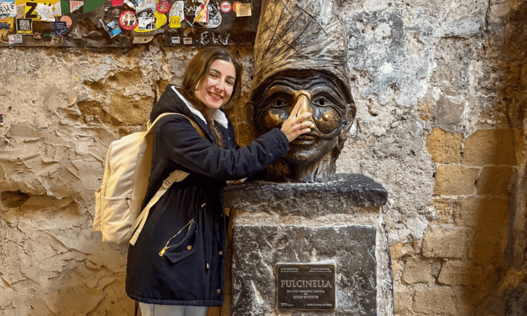Italy travel guide Italy travel guide Touching Pulcinella: The Lucky Charm of Naples