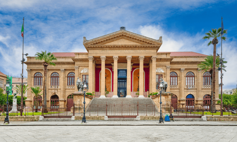 Teatro Massimo, Palermo, Sicily, Italy