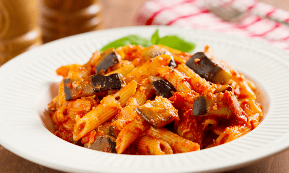 Pasta alla Norma - local food in Palermo