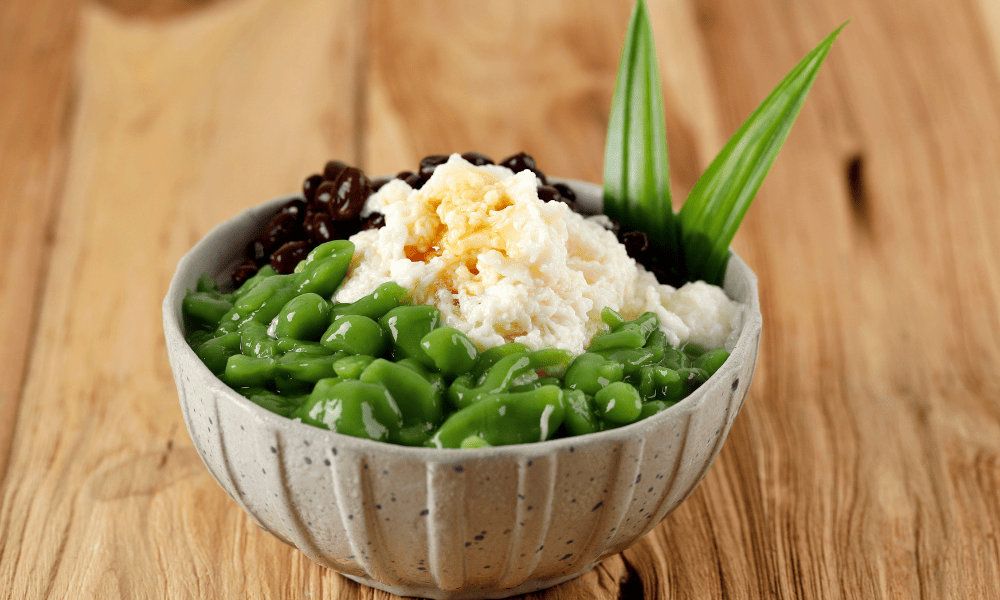 Chendol - typical dessert in Singapore