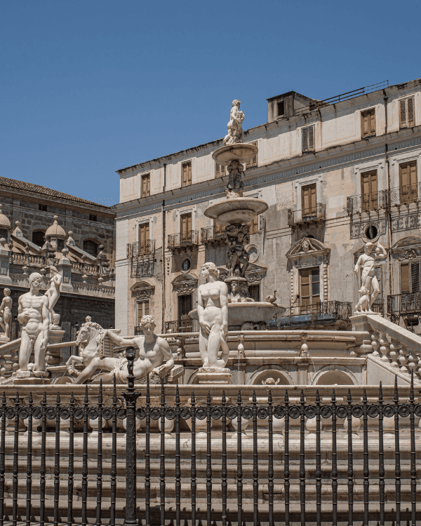 Fontana Pretoria in Palermo, Sicily