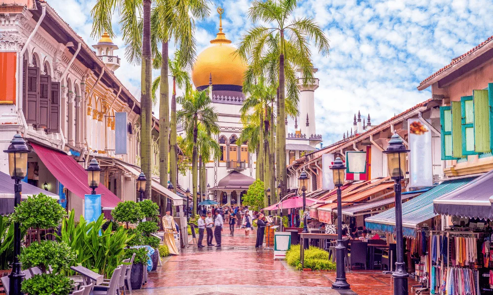 Kampong Glam & the Sultan Mosque in Singapore