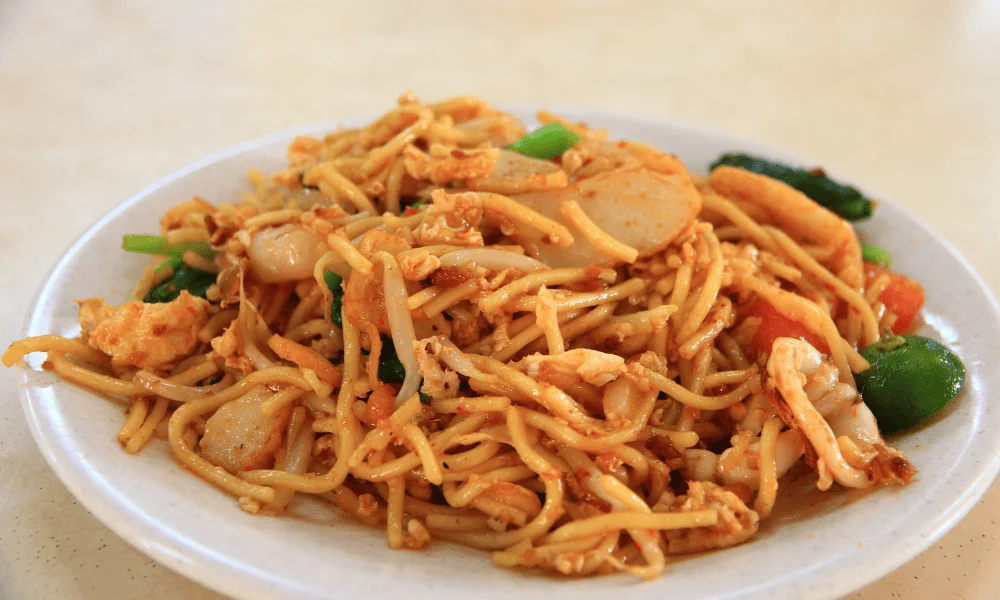 Hokkien Mee - local dish in Singapore