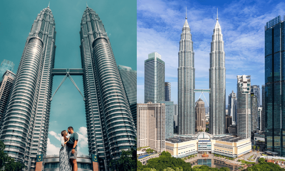 Petronas Twin Towers in Kuala Lumpur, Malaysia