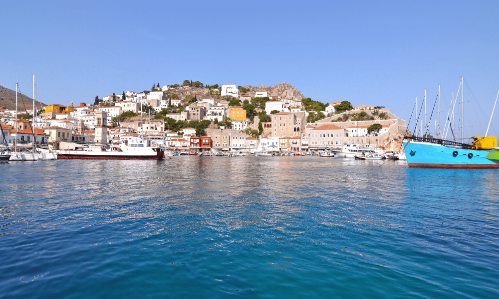 Saronic Islands in Greece