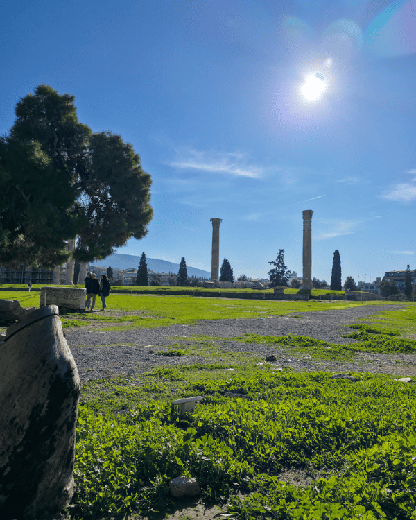 Temple of Olympian Zeus in Athens