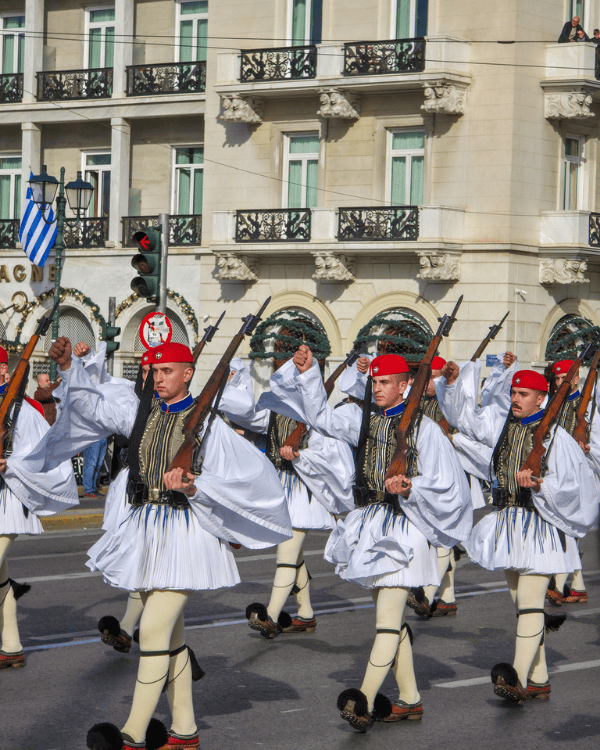 The Changing of the Guards in Athens