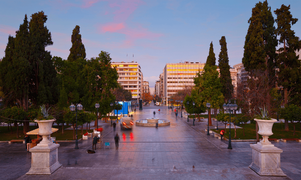 Syntagma Square in Athens