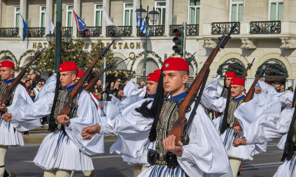 The Changing of the Guards in Athens