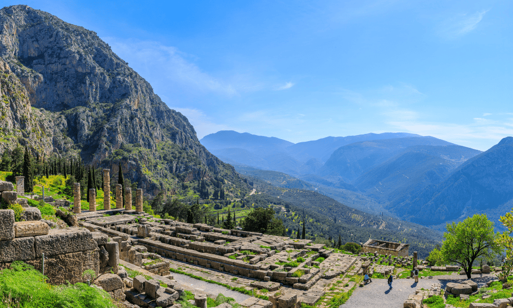 Delphi in Greece