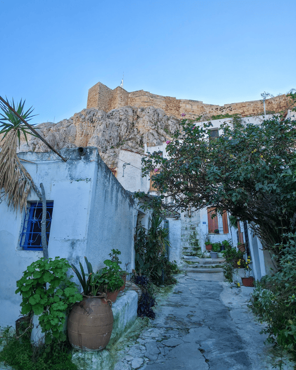 Anafiotika area in Athens