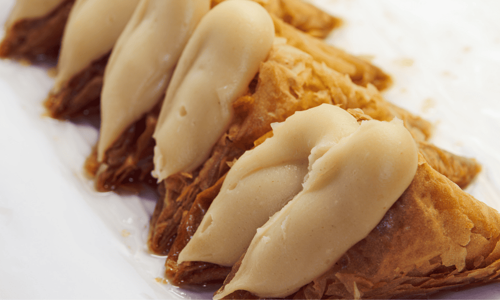 What to Eat in Athens (2026): The Local Dishes We Wish We Found Sooner What to eat in Athens Local Food Guides Trigona Panoramatos (Custard Cones)