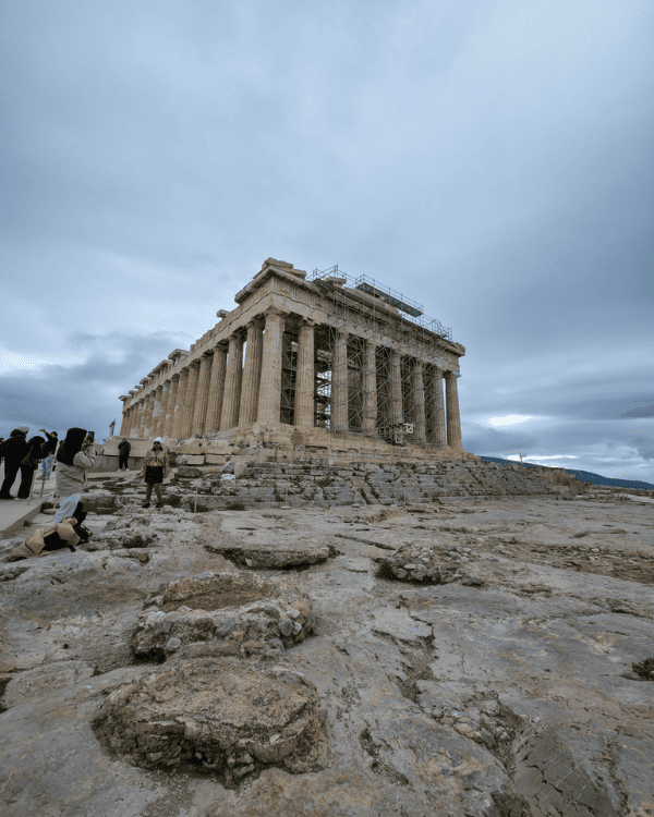 The Parthenon on the Athenian Acropolis