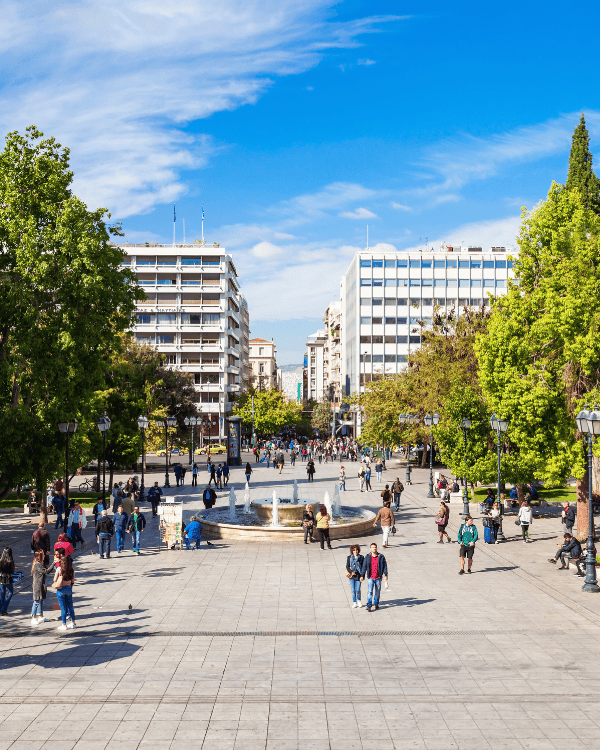 Syntagma Square in Athens