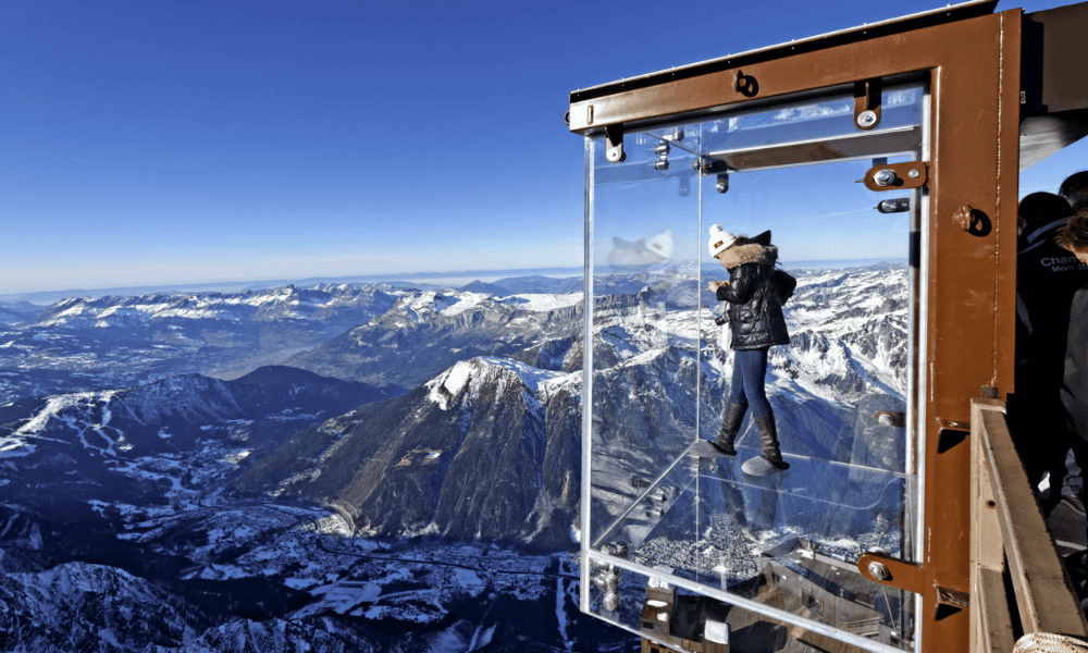 What to Do in Chamonix in Winter: A Guide for Non-Skiers in 2026 What to do in Chamonix in winter Travel Tips The glass room at the top of Aiguille du Midi