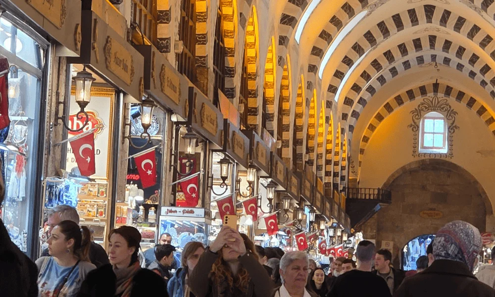 The Grand Bazaar in Istanbul, Turkey