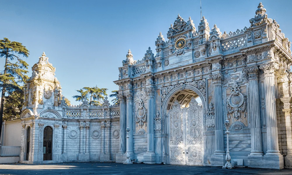Dolmabahçe Palace in Istanbul, Turkey