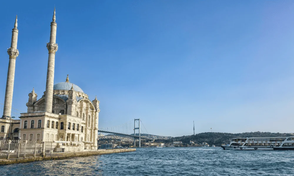 Ortaköy Mosque in Istanbul, Turkey