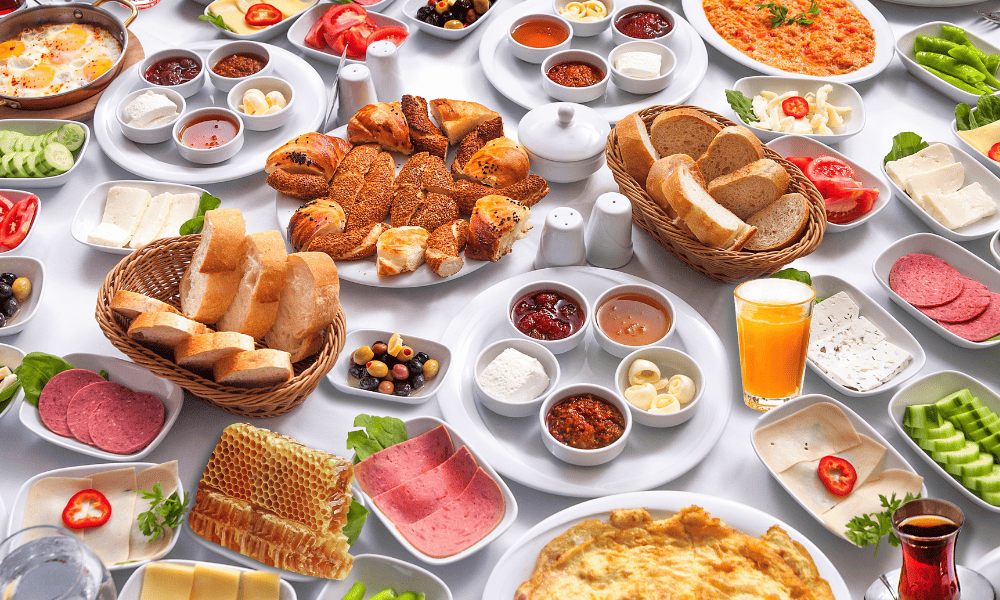 The Turkish Breakfast (Serpme Kahvaltı)