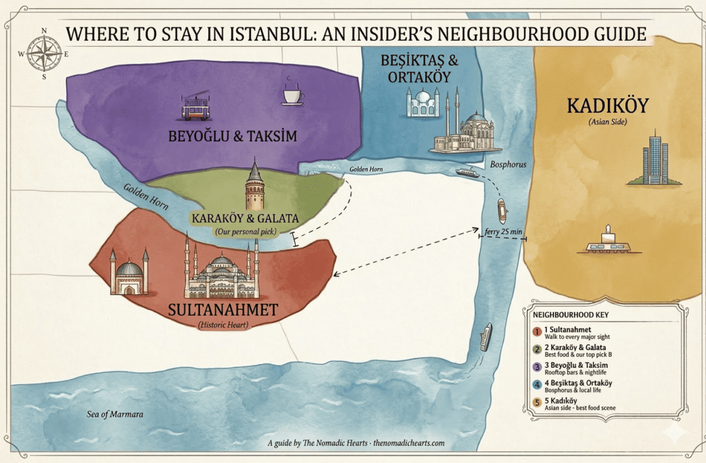 Where to Stay in Istanbul 2026: Best Areas for First-Time Visitors