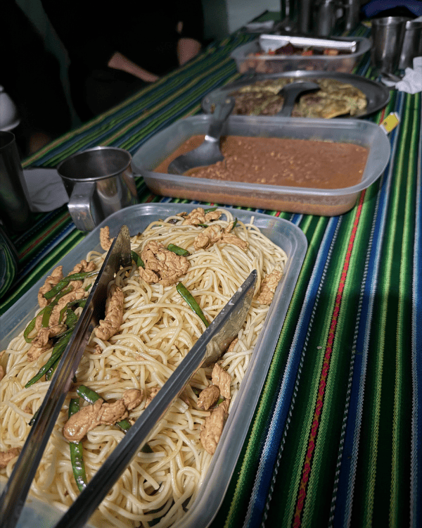 How to Choose an Inca Trail Agency: What Actually Matters (2026 Guide) inca trail agency Peru Some of the amazing food we had on the Inca Trail