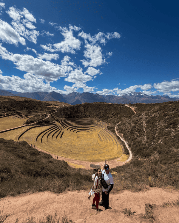 Moray ruins in Peru
