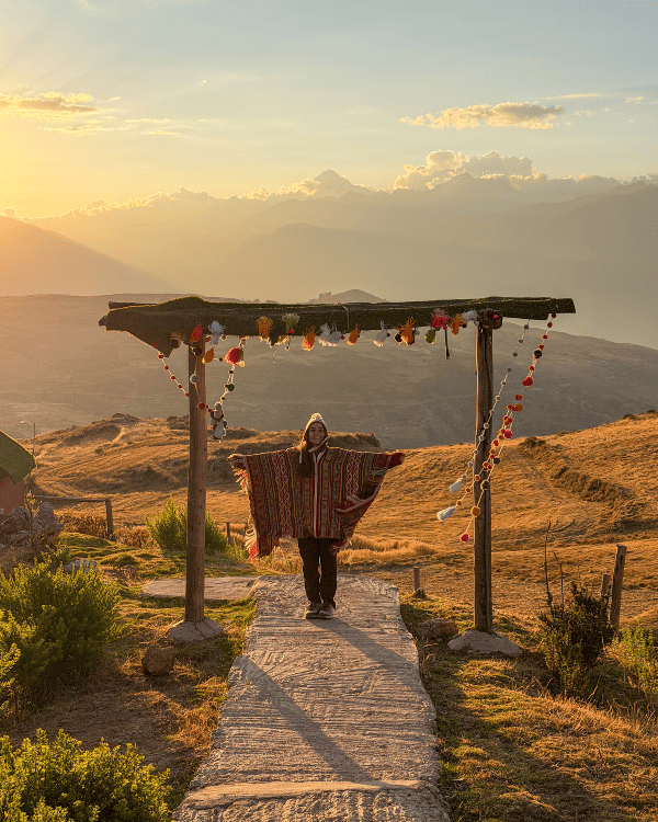 Sunset from Sky Dome, Peru
