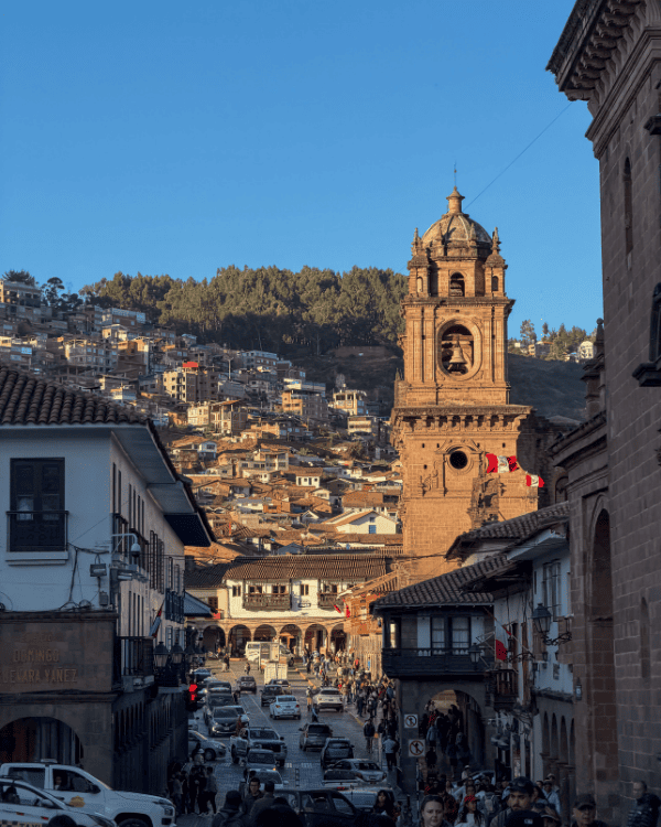 The beautiful center of Cusco