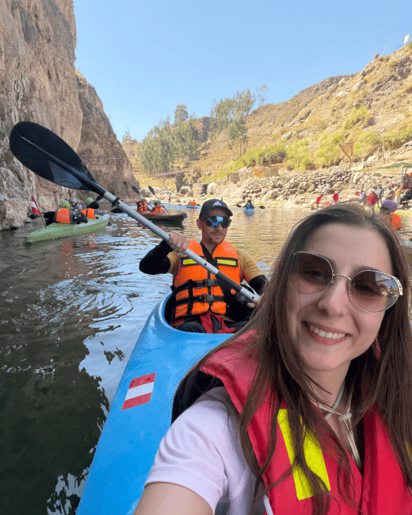 Kayaking in the Colca Canyon