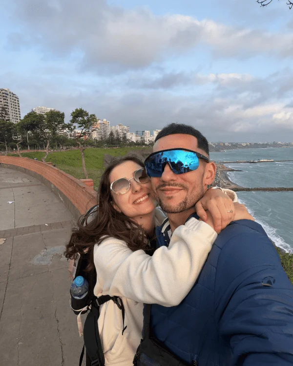 Coastal views in Lima, Peru
