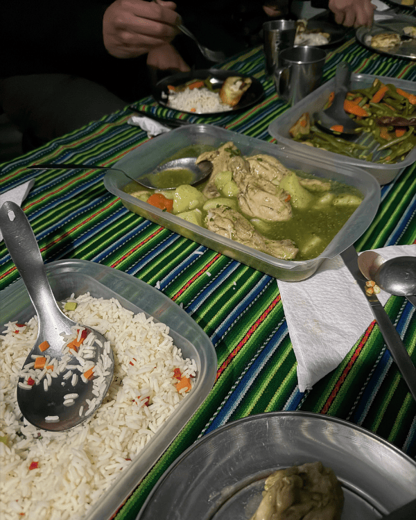 How to Choose an Inca Trail Agency: What Actually Matters (2026 Guide) inca trail agency Peru Some of the amazing food we had on the Inca Trail
