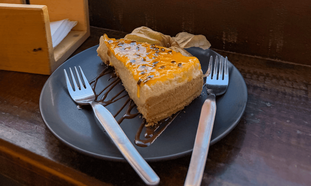 Food in Peru: A Region-by-Region Guide to Eating Your Way Across the Country (2026) Food in Peru Local Food Guides Passionfruit Cheesecake - typical dessert in Peru