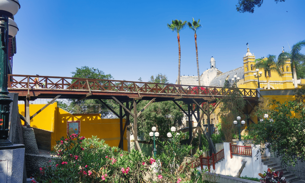 Barranco - a colorful neighbourhood in Lima, Peru