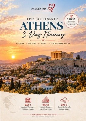The Ultimate Athens 3-Day Itinerary guide cover