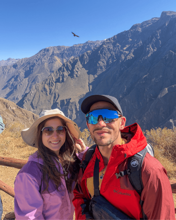 Colca Canyon Day Tour from Arequipa: Our Honest 2026 Review Colca Canyon day tour from Arequipa Peru A Picture with a Condor in the background, Colca Canyon, Peru