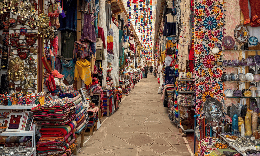 What to Buy in Peru: 22 Souvenirs & Gifts We Actually Brought Home (2026) what to buy in Peru Peru Home textiles at a market in Peru