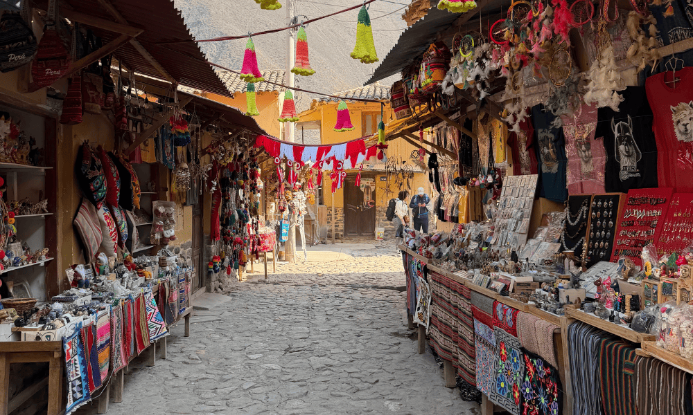 What to Buy in Peru: 22 Souvenirs & Gifts We Actually Brought Home (2026) what to buy in Peru Peru The market in Ollantaytambo, Peru